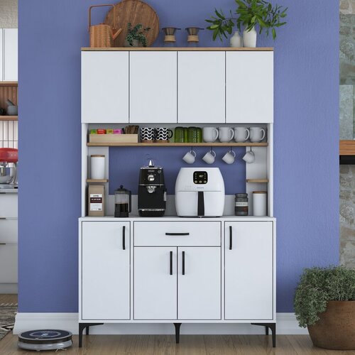 Hanah home komoda JE177 3423, 120x184.2x40 cm, Bela Cene