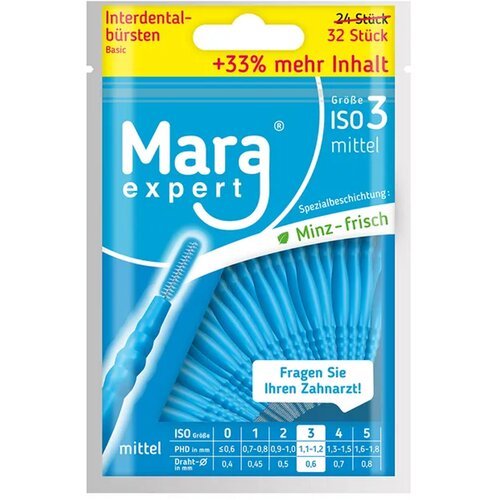 Mara Expert BASIC INTERDENTALNA ČETKICA ISO 3 PLAVA Cijene