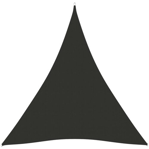vidaXL Senčno jadro oksford blago trikotno 4x5x5 m antracitno, (20729366) Cene