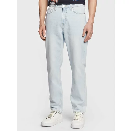 Guess Jeans hlače Drake M3GA37 D4T9F Modra Regular Fit