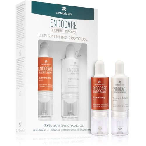 Endocare Expert Drops serum za osvetljevanje za poenotenje tona kože 2x10 ml Cene