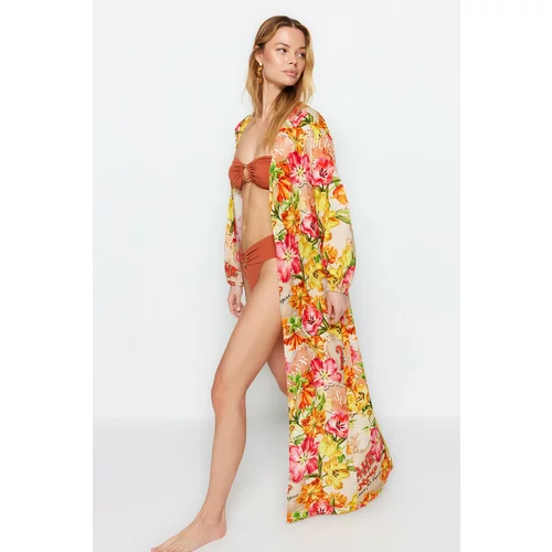 Trendyol Kimono & Caftan - Multicolor - Oversize
