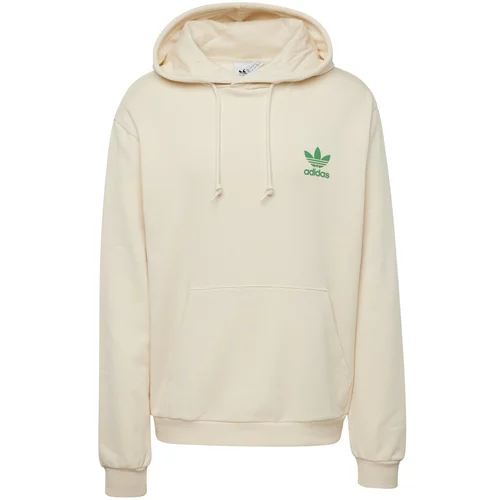 Adidas Sweater majica zelena / bijela