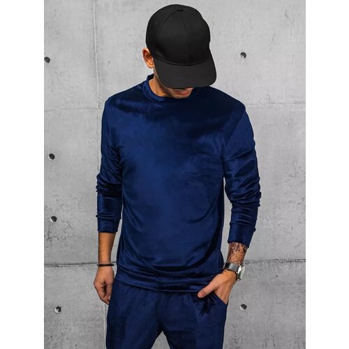 DStreet Bluza męska granatowa Slike