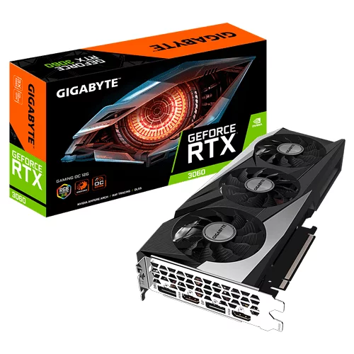 Gigabyte GeForce RTX 3060 GAMING OC 12GB 192bit GV-N3060GAMING OC-12GD rev 2.0