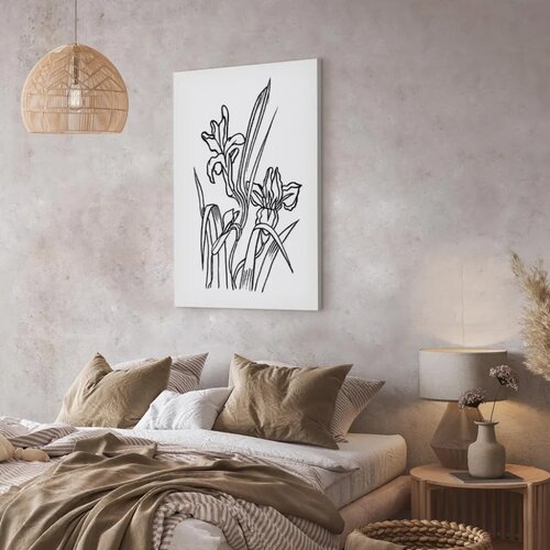  Slika - Love Irises (1 Part) Vertical 80x120 Slike