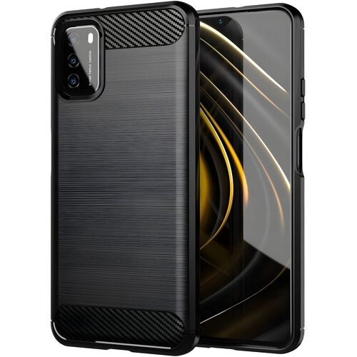IZMAEL.eu Futrola Carbon Shield TPU za Xiaomi Poco M3 - Crna Cene