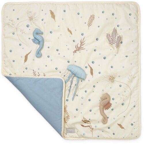 CamCam Copenhagen Svijetlo žuta dječja podloga za igru 80x80 cm Sea Garden &amp;ndash; Slike