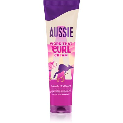 Aussie Bouncy Curls Work That Curl krema brez spiranja za valovite in kodraste lase 160 ml Cene