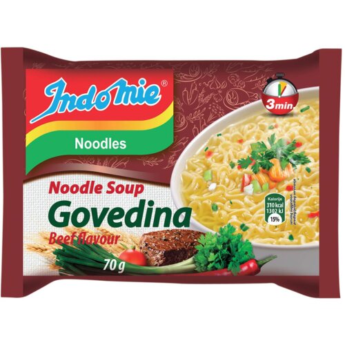 Indomie Nudle Govedina 5x70g 5kom Cene