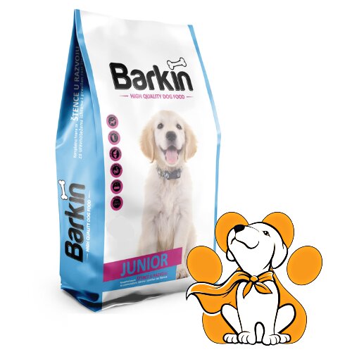 Barkin junior 3kg, Suva Hrana Za Štence i Mlade Pse Cene