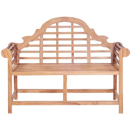 VidaXL Vrtna klupa 127 x 58 5 x 92 5 cm od masivne tikovine Slike