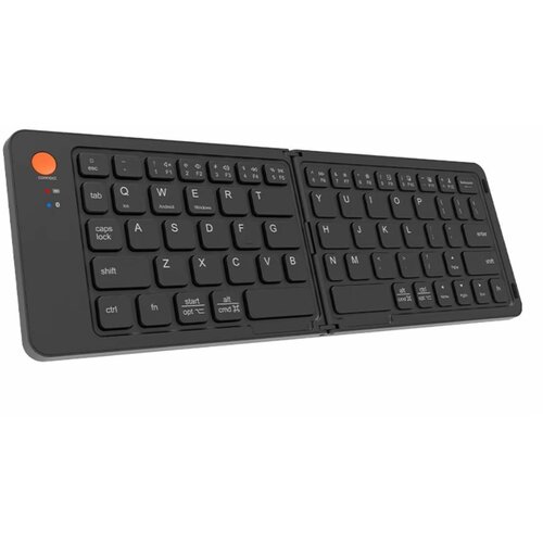 MeeTion BTK001 sklopiva, punjiva bež.tastatura, crna Slike