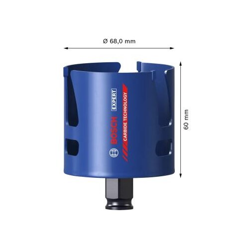 Bosch expert construction material pc plus testera za otvore 68mm, 2608901931 Cene