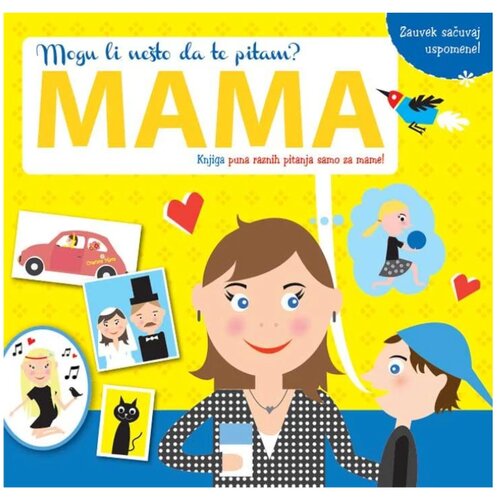 Vulkančić knjiga za decu Mogu li nešto da te pitam Mama Slike