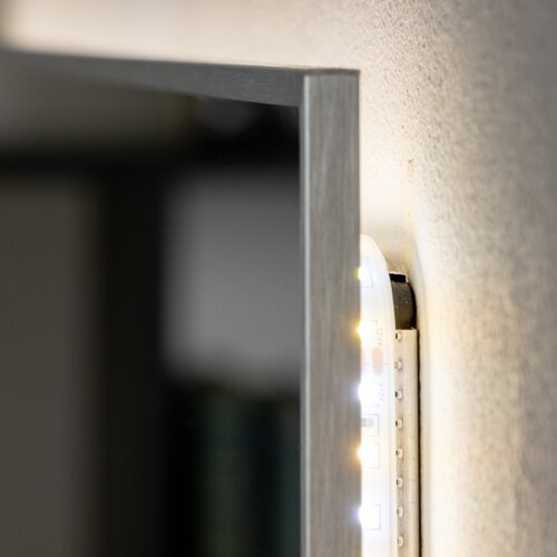  Brilagi -LED Kupatilsko ogledalo DESIO LED/24W/230V 60x60 cm IP44 CRI 90 sa prigu&amp;scaron;iva + CCT Slike