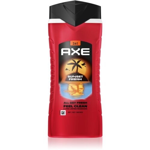 Axe Sunset Fresh Shower Gel gel za prhanje 3v1 za moške 400 ml Cene