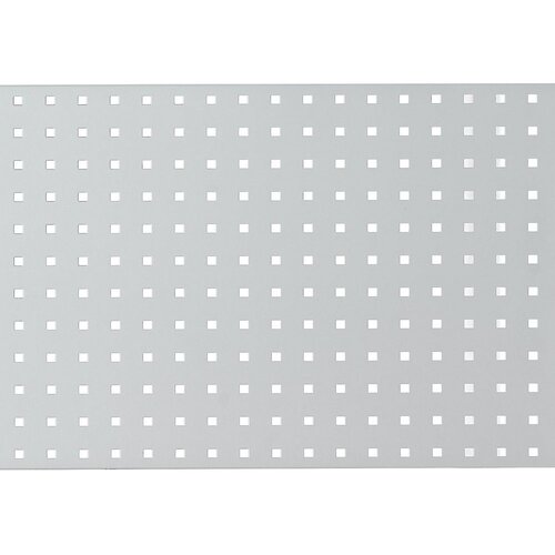 RAU Stena z luknjami za delovne mize, svetlo siva RAL 7035, ŠxV 1500 x 450 mm Cene