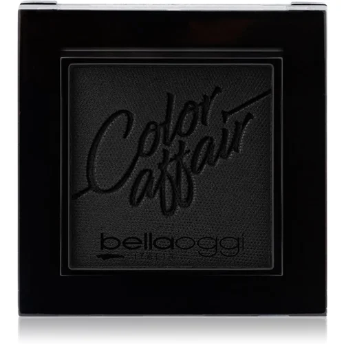 bellaoggi Color Affair Mat Eyeshadow mat sjenilo za oči nijansa Black Swan 2 g