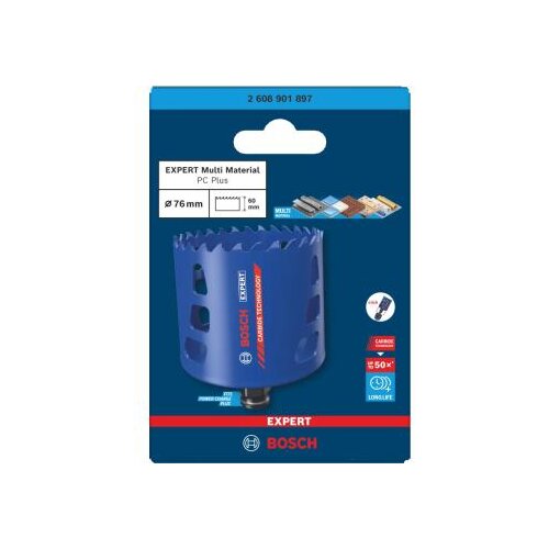 Bosch expert multi material pc plus testera za otvore 76 mm, 2608901897 Slike