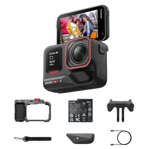 INSTA 360 Ace Pro 2 Xplorer Bundle Dark Gray Single Battery Cene