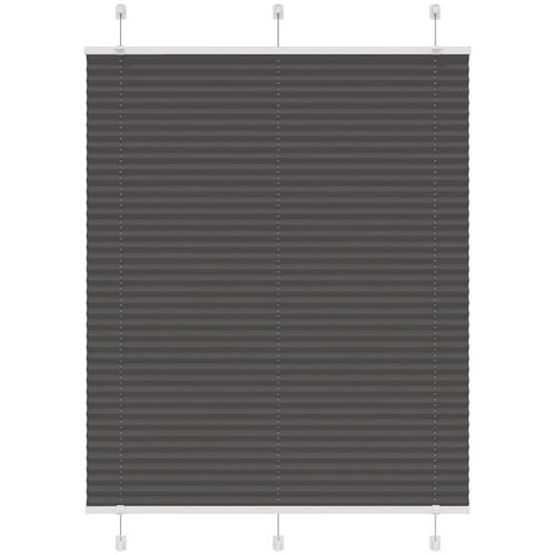 Plisirana roleta crna 110x100 cm širina tkanine 109,4 cm Cene