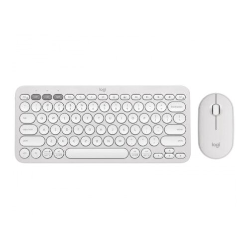 Logitech Pebble 2 Wireless Combo US tastatura + miš bela Cene