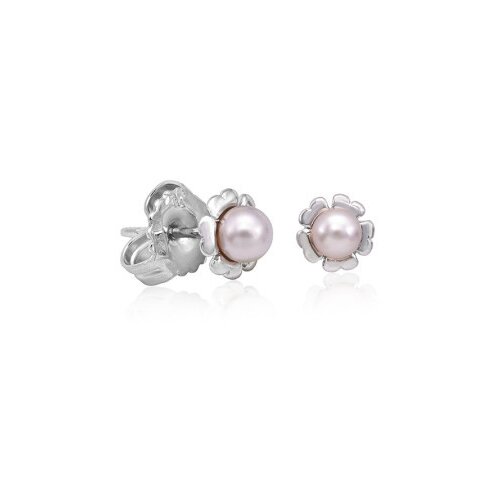  Ženske majorica cies pink pearl biserne srebrne mindjuše 4 mm ( 16286.44.2 000.010.1 ) Cene