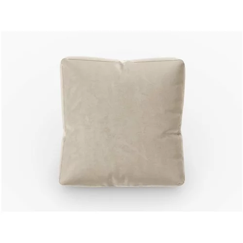 Cosmopolitan Design Bež baršunasti jastuk za modularnu sofu Rome Velvet -