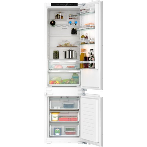 Siemens KI96NVFD0 IQ300 Vgradni 194 cm kombinirani hladilnik-zamrzovalnik No niša, trdna vrata, Frost Cene