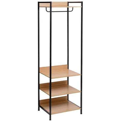 Casa Selección Odprta garderobna omara v naravni barvi 60x190x48 cm Armarios – Cene
