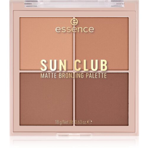 Essence Sun Club paleta s bronzerima s mat efektom Better Than Vacation Tan 18 g Cijene