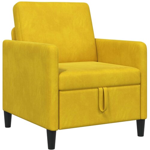 SOFA s pohranom Žuta 72 x 78 x 87 cm Poliester Slike