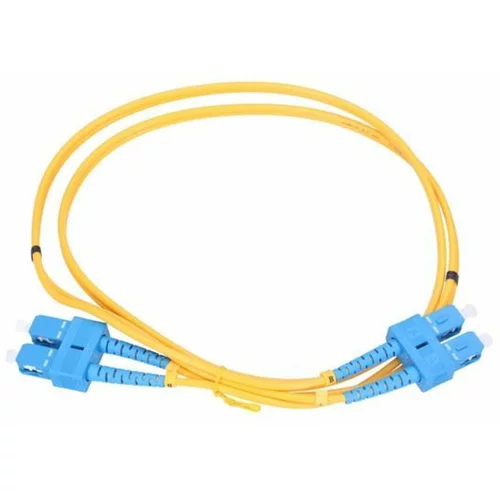  NFO Patch cord, SC UPC-SC UPC, Singlemode 9 125, G.652D, 3mm, Duplex, 2m