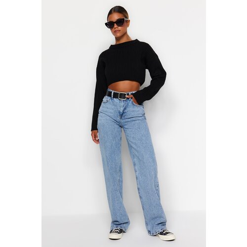 Trendyol Jeans - Blue - Wide leg Slike