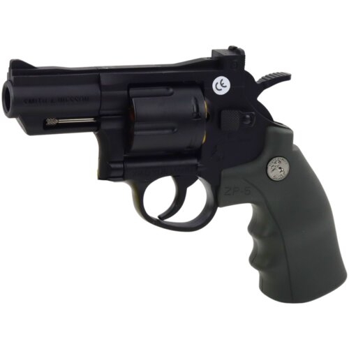  za igru Revolver ZP-5 sa metom i mekanim patronama - crni Slike