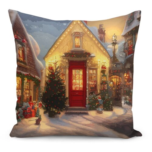 Mila Home Ukrasna jastučnica s božićnim motivom 43x43 cm – Cijene
