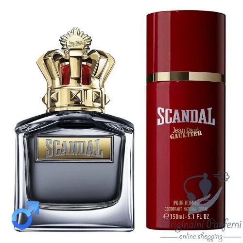 Jean Paul Gaultier Parfemi Jean Paul Gaultier Scandal Pour Homme Set 100ml+deo150ml Slike