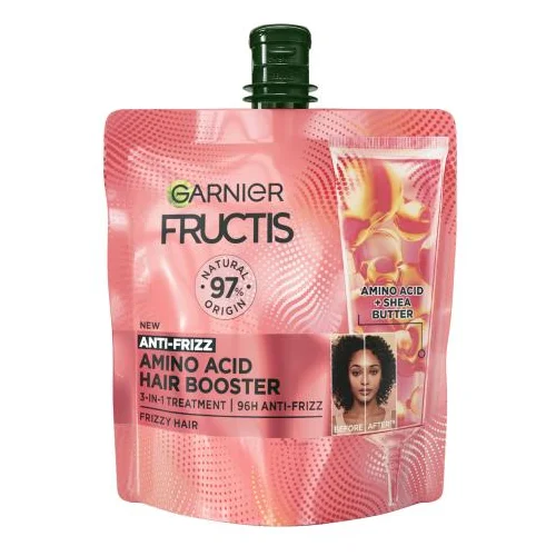 Garnier Fructis Amino Acid Hair Booster maska za kosu neposlušna kosa 60 ml za ženske