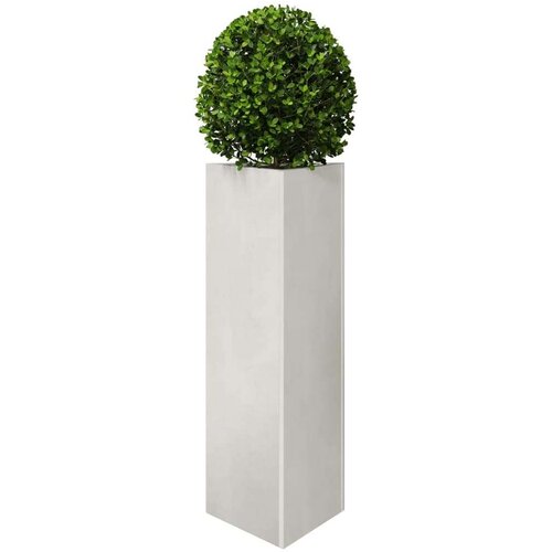 VidaXL Vrtne sadilice 2kom trokutasta 30x26x75cm od nehrđajućeg čelika Slike