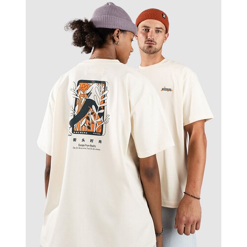 Woodbird Baine Escape T-shirt off white Cene
