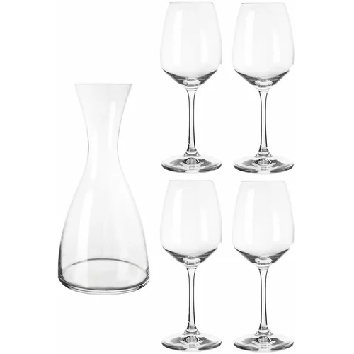 Orion Set dekantera i 4 vinske čaše Giselle -
