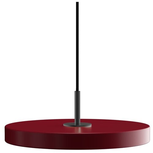UMAGE Rdeča LED viseča svetilka s kovinskim senčnikom ø 31 cm Asteria Mini – Cene