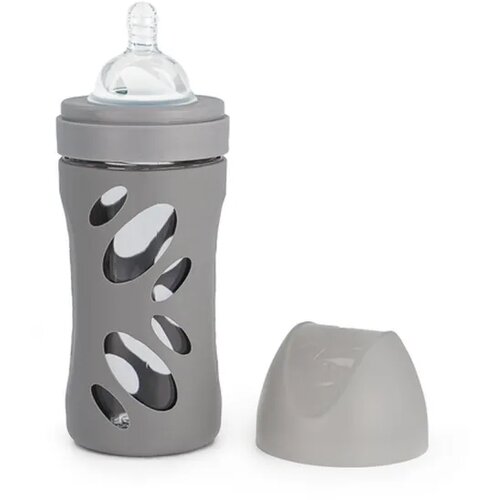 Twistshake TS Anti-Colic Staklena flašica 260ml Pastel Siva Cene