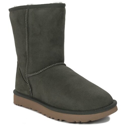 Ugg Gležnjarji Classic Short Ii Forest Night Zelena Cene