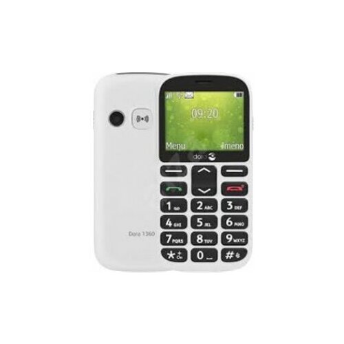 Doro 1360 DS White mobilni telefon Slike