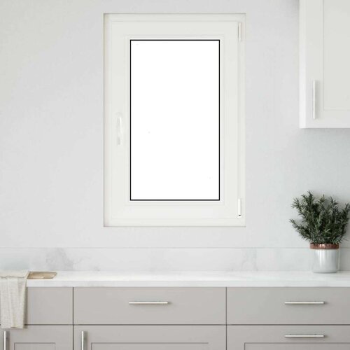  Okno za klet RISOR 60 x 100 cm PVC in steklo Bela, (5000215201) Cene