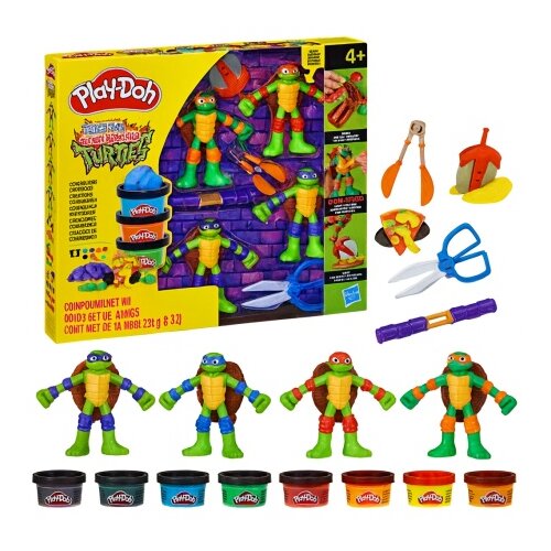 Hasbro Play-doh tmnt cowabunga creations ( G0556 ) Cene