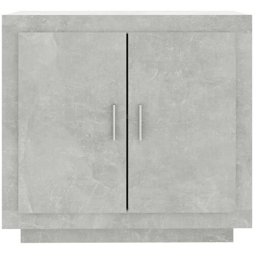 VidaXL komoda siva boja betona 80x40x75 cm od konstruiranog drvo Slike
