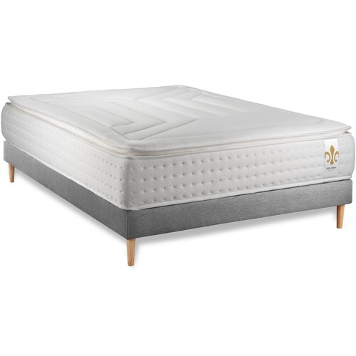 Litier Deluxe 140x190 cm Komplet vzmetnice in leži&scaron;ča - Vingt-Quatre PLUS, (21619548) Cene
